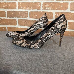 Ann Taylor Lace Heels